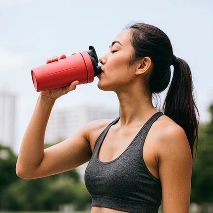 SteelFuel Shaker in use